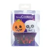 24 Caissettes Cupcake + 24 Cake Toppers Halloween Scrapcooking