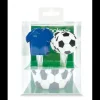 24 Caissettes Cupcakes + 24 Cake Toppers Football Scrapcooking