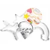 4 Découpoirs Thème Licorne Inox Scrapcooking