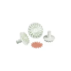 3 Emporte-Pièces Tournesol à Poussoir