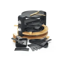 Appareil à Raclette Multifonction, Grill & Crêpière KitchenChef
