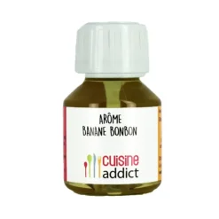 Arôme alimentaire Banane Bonbon 58 ml Cuisineaddict