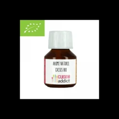 Arôme Alimentaire Bio Cassis 58 ml Cuisineaddict