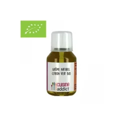 Arôme Alimentaire Bio Citron Vert 115 ml Cuisineaddict