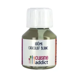 Arôme Alimentaire Chocolat Blanc 58 ml Cuisineaddict