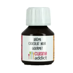 Arôme alimentaire Chocolat Noir Gourmet 58ml Cuisineaddict