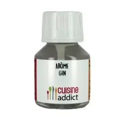 Arôme Alimentaire Naturel Gin 58ml Cuisineaddict