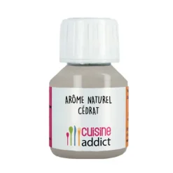 Arôme alimentaire naturel Cedrat 58ml Cuisineaddict