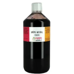 Arôme alimentaire naturel Cassis 1 L Cuisineaddict