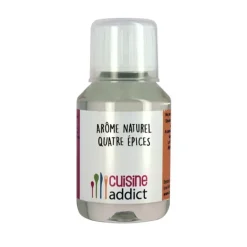 Arôme Alimentaire Naturel Quatre Épices 115ml Cuisineaddict