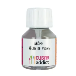 Arôme alimentaire Pêche de vigne 58ml Cuisineaddict