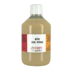 Arôme Alimentaire Poire Amande 500ml Cuisineaddict