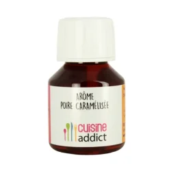 Arôme alimentaire Poire caramélisée 58ml Cuisineaddict