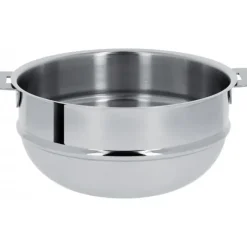 Bain Marie Mutine Ø 20 cm Manche Amovible Inox Cristel