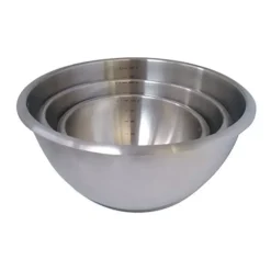 Bassine Demi-Sphérique Inox et Fond Silicone Ø 30 cm De Buyer