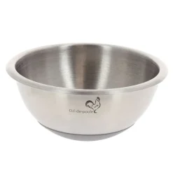 Bassine Demi-Sphérique Inox et Fond Silicone Ø 16 cm De Buyer