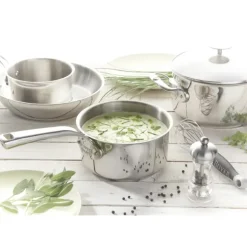 Batterie Cuisine Induction Casserole Inox Ø 16-18-20 cm Milady De Buyer