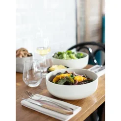 Bol à Salade en Porcelaine Ivoire 1,5 L Adélie Revol