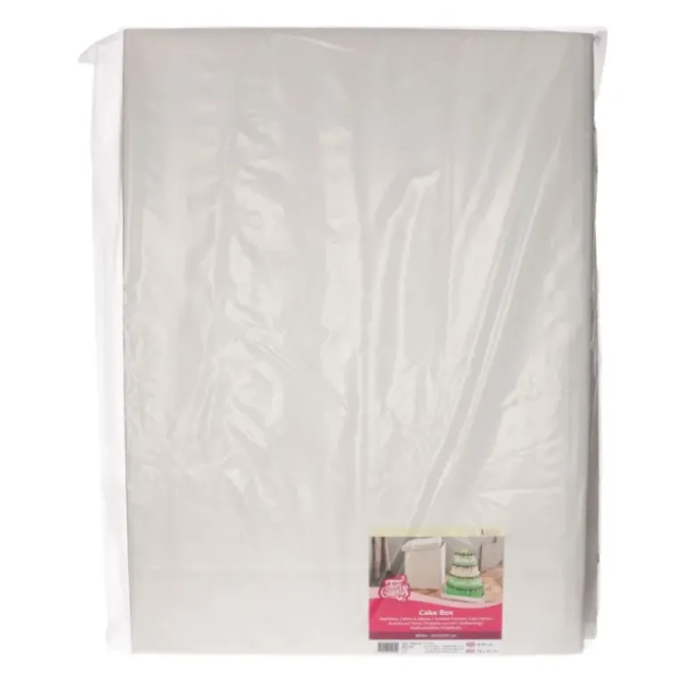 Boîte à Gâteau Carré 52x52cm H.70cm (x1) Funcakes