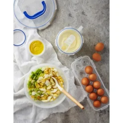 Boîte 12 Œufs Plastique 32 x 13 cm x H 7,5 cm Lock and Lock