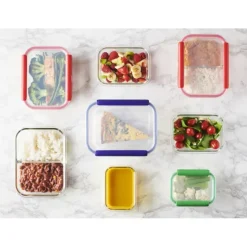 Boîte de Conservation Connectée 640 ml Orange Stor'eat Mastrad