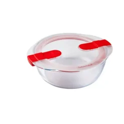 Boîte de Conservation en Verre Ronde 14 cm 0,35 L Cook & Heat Pyrex