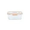 Boîte de Conservation en Verre Sous-Vide 460 ml Pebbly