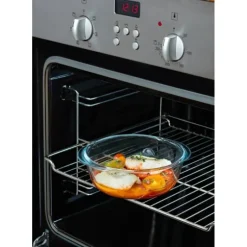 Boîte de Conservation en Verre Ronde 20 cm 1,1 L Cook & Heat Pyrex