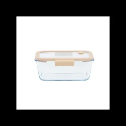 Boîte de Conservation en Verre Sous-Vide 1200 ml Pebbly