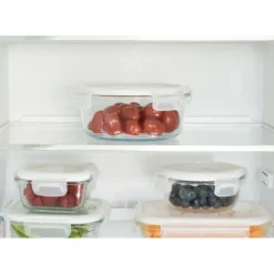 Boîte de Conservation en Verre Rond 950 ml Pebbly