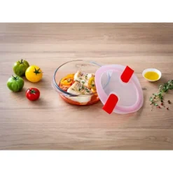 Boîte de Conservation en Verre Ronde 26 cm 2,3 L Cook & Heat Pyrex