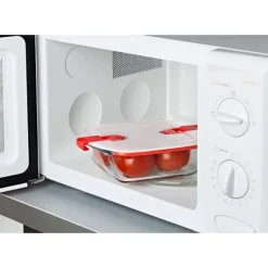 Boîte de Conservation en Verre Carrée 25 x 22 cm 2,2 L Cook & Heat Pyrex