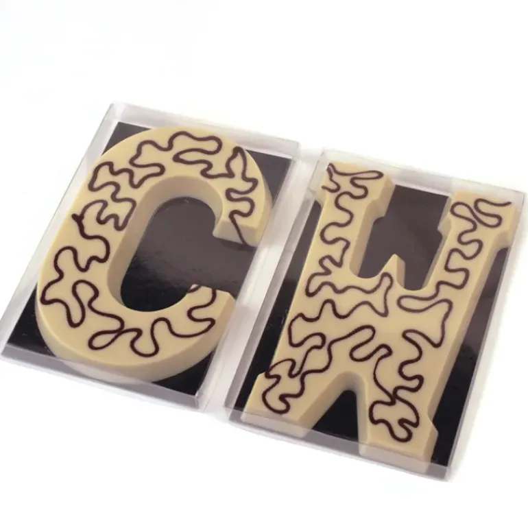 Boîte Emballage Chocolat avec Fond Noir 17,6 x 11,7 cm (x100) Chocolate World