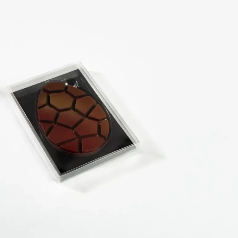 Boîte Emballage Chocolat avec Fond Noir 17,6 x 11,7 cm (x100) Chocolate World