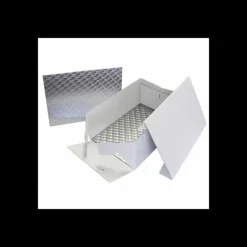 Boîte Pâtissière avec Support à Gâteau Rectangulaire 33 x 22,8 cm PME