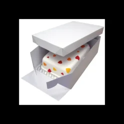Boîte Pâtissière avec Support à Gâteau Rectangulaire 33 x 22,8 cm PME