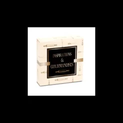 Boîte pâtissière Inspirations et Gourmandises - 23 x H 5 cm - (x50)