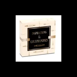 Boîte pâtissière Inspirations et Gourmandises - 26 x H 5 cm - (x50)