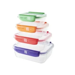 Boîtes de Conservation Connectées Stor'eat (x4) Mastrad