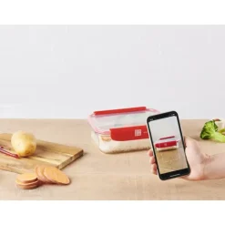 Boîtes de Conservation Connectées Stor'eat (x4) Mastrad