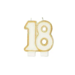 Bougie Anniversaire 18 ans Gatodéco