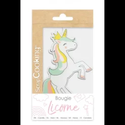 Bougie Licorne XXL Scrapcooking