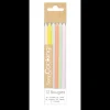 Bougies Longues Pastel 12 cm (x12) Scrapcooking