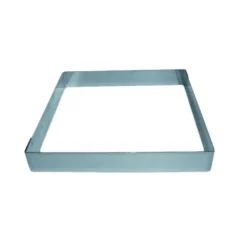 Cadre à Entremets Inox 30 x 30 cm x H 3,5 cm Mallard