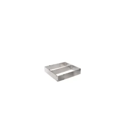 Cadre à Pâtisserie Extensible Inox Rectangle Scrapcooking