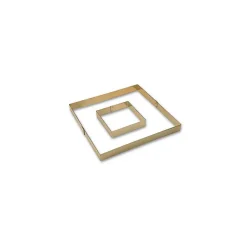 Cadre carré à entremets 33 x 33 cm