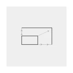 Cadre Pâtisserie Rectangulaire Inox 43x29 cm De Buyer