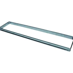 Cadre Rectangle Inox 35 x 11 cm