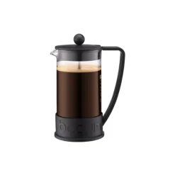Cafetière à Piston Brazil 8 tasses 1L - Noir