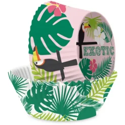 Caissette Cupcake Tropical x36 ⌀ 5 cm Scrapcooking
